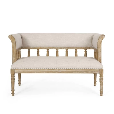 Loyning Traditional Fabric Tufted Loveseat - Christopher Knight Home 10 Loyning Traditional Fabric Tufted Loveseat - Christopher Knight Home - Image 10