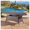 Corsica Oval Wicker Dining Table - Multi Brown - Christopher Knight Home -Ckhome2u Store GUEST d996dec8 5e8c 43f4 8dc2 e0ef11c9858b
