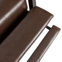 Fernhill Mid Century Modern Faux Leather Upholstered Pushback Recliner Dark Brown/Dark Espresso - Christopher Knight Home -Ckhome2u Store GUEST db4ed052 46c2 4118 8b15 3fb5f6b78036