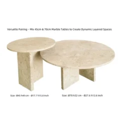 Christopher Knight Home Moira Unique Veining Natural Marble Round Coffee Table With Solid Slab Base -Ckhome2u Store GUEST dbd00575 6972 4ce4 ad02 eb41355161f3