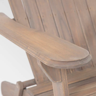 Malibu 3pc Acacia Wood Chat Set - Gray - Christopher Knight Home 3 Malibu 3pc Acacia Wood Chat Set - Gray - Christopher Knight Home - Image 3