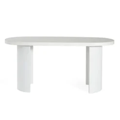Christopher Knight Home Claire Modern 67.5'' Outdoor Concrete Terrazzo Dining Table