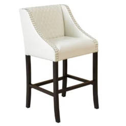 28" Milano Quilted Bonded Leather Barstool - Christopher Knight Home -Ckhome2u Store GUEST dde150f5 e20a 42f0 9375 dafa8cfcad6c