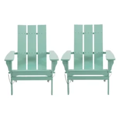 2pk Zuma Outdoor Acacia Wood Foldable Adirondack Chairs - Christopher Knight Home -Ckhome2u Store GUEST de5aec33 33e1 49e9 8295 5b5b69a61bab