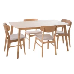 5pc Lucious 60" Dining Set - Christopher Knight Home -Ckhome2u Store GUEST dece7c67 49f6 405d 8c82 998deedced72