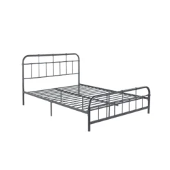 Queen Berthoud Industrial Iron Bed - Christopher Knight Home -Ckhome2u Store GUEST dffb157f 64b2 4497 b5cf f3ab14f31e8c