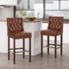 Set Of 2 Bayliss Contemporary Wingback Barstools - Christopher Knight Home -Ckhome2u Store GUEST e0f7dce4 040a 42c3 9578 8224e0f72686