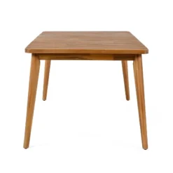 Christopher Knight Home Farrah Outdoor Acacia Wood Salt Design 6 Seater Dining Table -Ckhome2u Store GUEST e2b501e9 3e7b 4f5a 9bf8 f85d342bf607