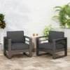 Christopher Knight Home Gabriel Outdoor Aluminum Club Chair With Cushions (Set Of 2), Black/Dark Gray 14 Christopher Knight Home Gabriel Outdoor Aluminum Club Chair With Cushions (Set Of 2), Black/Dark Gray -Ckhome2u Store GUEST e4247ef9 fc6e 4a58 b475 96370858d275