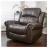 Charlie Faux Leather Leather Glider Recliner Club Chair Dark Brown - Christopher Knight Home 19 Charlie Faux Leather Leather Glider Recliner Club Chair Dark Brown - Christopher Knight Home -Ckhome2u Store GUEST e5948278 9dc9 4d5c b89b 46d3cea18de4