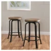 Set Of 2 Skyla Rotating Counter Height Barstool Natural - Christopher Knight Home -Ckhome2u Store GUEST e7ba21f4 9de8 48bd aca8 c6cdd5cde9b6