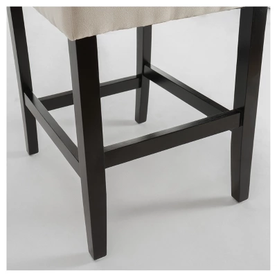 2ct Lopez Counter Height Barstool Set - Christopher Knight Home 2 2ct Lopez Counter Height Barstool Set - Christopher Knight Home - Image 2