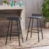 Set Of 2 Bidwell Modern Wood Barstool - Christopher Knight Home -Ckhome2u Store GUEST eca9e67b 544e 4fc2 a36e 3fca09bdc141