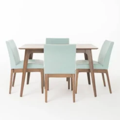 5pc Kwame Rectangular Dining Set - Christopher Knight Home -Ckhome2u Store GUEST ef522474 68cb 412f 98dc a5e888c27955