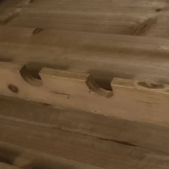 Fritsche Modern Industrial 47 Bottle Floor Wine Rack Natural/Black - Christopher Knight Home -Ckhome2u Store GUEST efff5fce 704a 4f14 bdb0 940ca45e683e