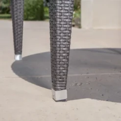 Dominica Round Wicker Dining Table Gray - Christopher Knight Home 5 Dominica Round Wicker Dining Table Gray - Christopher Knight Home -Ckhome2u Store GUEST f19518ec 8cb0 48ee a61a 1e5f43a6271f