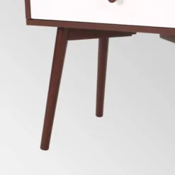 Burnett Mid Century Modern Side Table Brown - Christopher Knight Home -Ckhome2u Store GUEST f2284d16 2f08 4e24 a83c b13deea87513