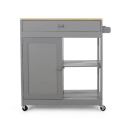 Telfair Kitchen Cart With Wheels - Christopher Knight Home -Ckhome2u Store GUEST f43e7611 9b58 4e4b 8c10 8ea3b1c65893