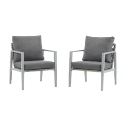 Christopher Knight Home Riley Outdoor Rope And Aluminum Upholstered Club Chair (Set Of 2) -Ckhome2u Store GUEST f611d0bc ee4f 4f50 9508 c8d19d3908c1