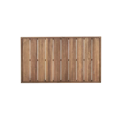 Westchester Outdoor Acacia Wood Rectangular Coffee Table Brown Wash - Christopher Knight Home 4 Westchester Outdoor Acacia Wood Rectangular Coffee Table Brown Wash - Christopher Knight Home - Image 4