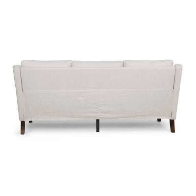 Dupont Contemporary 3 Seater Fabric Sofa - Christopher Knight Home 5 Dupont Contemporary 3 Seater Fabric Sofa - Christopher Knight Home - Image 5