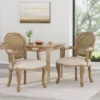2pk Mina French Country Wood And Cane Upholstered Dining Chairs - Christopher Knight Home -Ckhome2u Store GUEST f7b9fabc d1d5 4e33 8bb2 12fdb2612811