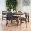 5pc Colette Dining Set Charcoal - Christopher Knight Home -Ckhome2u Store GUEST f82cff18 e1b0 49cc aca5 a459aab0db8b