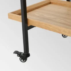 Gerard Industrial Wooden Bar Cart - Christopher Knight Home -Ckhome2u Store GUEST f8431f3c 9f57 4d00 80d3 36297e18921e