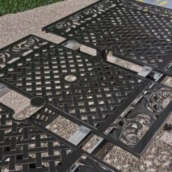 Christopher Knight Home McMillan Outdoor 81" Cast Aluminum Expandable Dining Table, Shiny Copper -Ckhome2u Store GUEST faacadd6 2b0d 4a47 8346 a11d71892662