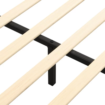 Christopher Knight Home Angelo Wood Upholstered Platform Bed With Headboard And Reading Lamp, White 8 Christopher Knight Home Angelo Wood Upholstered Platform Bed With Headboard And Reading Lamp, White - Image 8